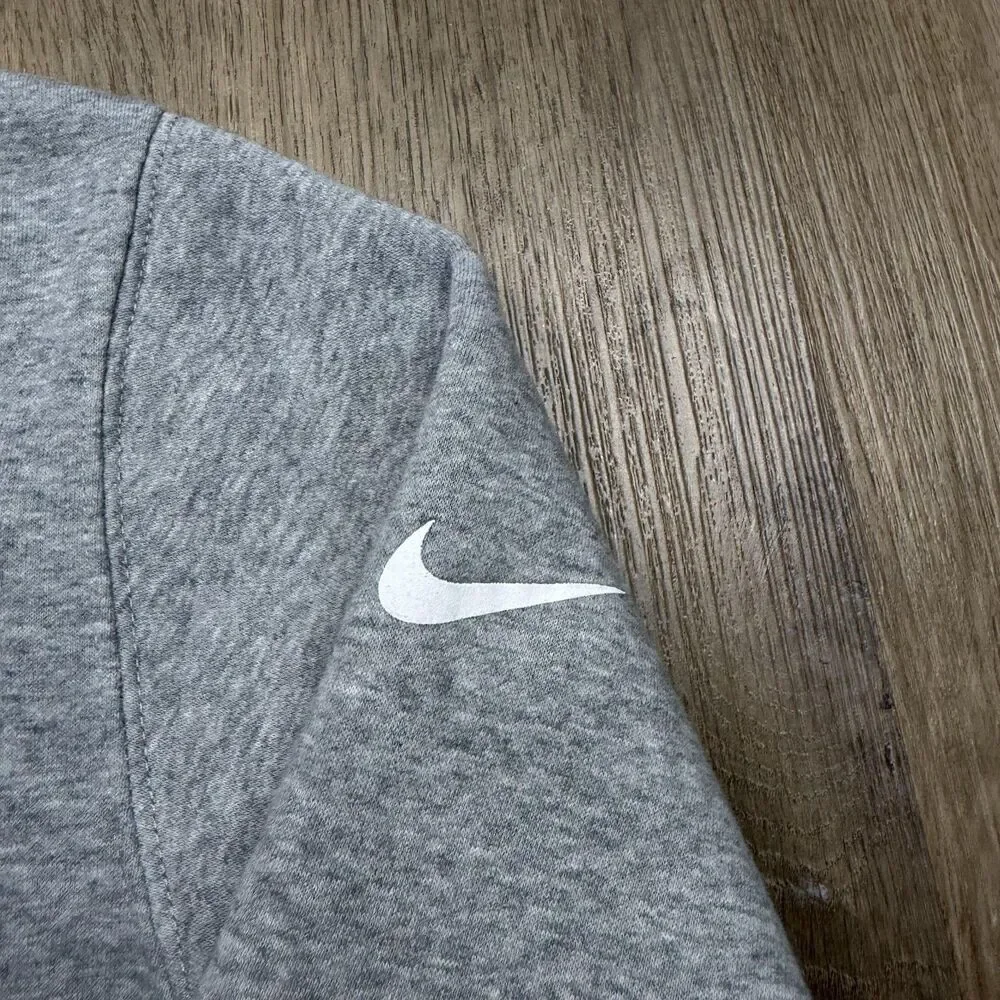 Kansas City Chiefs Hoodie Mens Medium Gray NFL Nike Super Bowl Champions